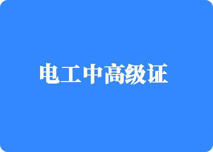 国产免费鸡巴网站电工中高级证